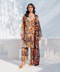 BAROQUE 3PC KARANDI PRINTED SHIRT WITH KARANDI PRINTED DUAPTTA AND TROUSER - 1702