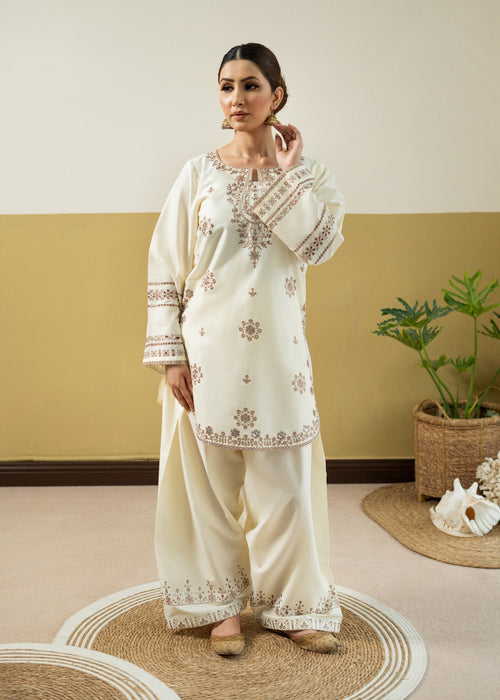 Lawn-2PC Embroidered Suit-5333