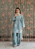 Lawn-3PC Embroidered Shirt With Khadi Net Embroidered Dupatta-5313
