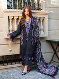 Lawn-3PC Chikankari Embroidered With Digital Printed Jacquard Dupatta-5240