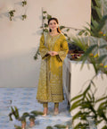 Lawn-3PC Embroidered Shirt with Digital Printed Jacquard Dupatta - 1324