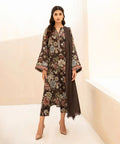 3PC Lawn Printed Shirt With Voile Printed Dupatta-1510