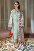Lawn-3PC Embroidered Shirt with Digital Printed Jacquard Dupatta-1428