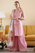 Lawn-3PC Embroidered With Chiffon Digital Printed Dupatta-5224