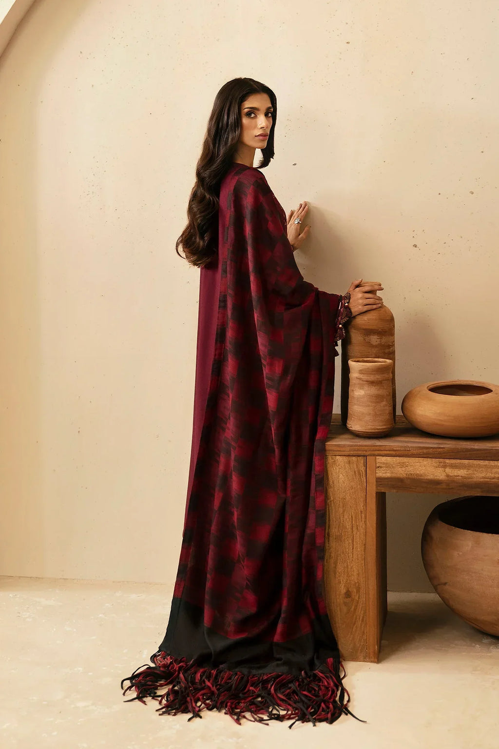 Lawn 3PC Embroidered with Digital Printed Jacquard Dupatta-5149
