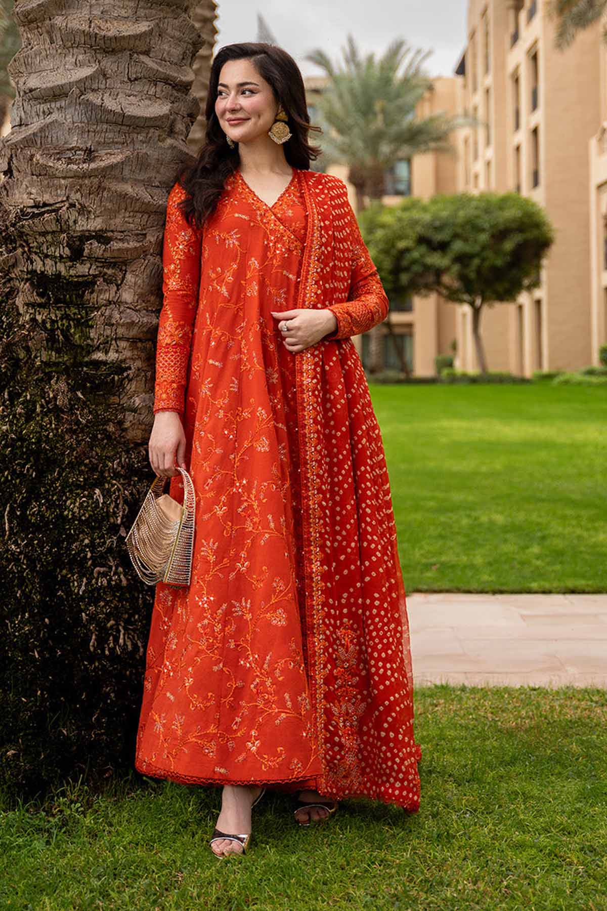 Lawn-3PC Sequence Embroidered With Digital Printed Jacquard Dupatta-5301