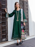 Lawn-3PC Chikankari Embroidered Shirt With Digital Printed Jacquard Dupatta-5338