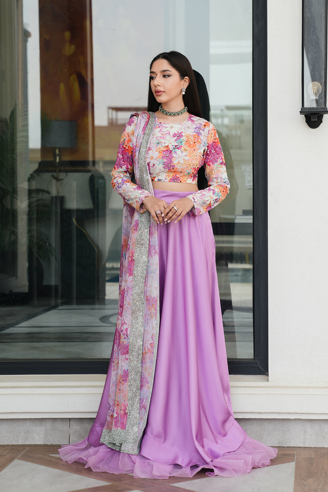 LULUSAR Silk 3PC Digital Printed-872
