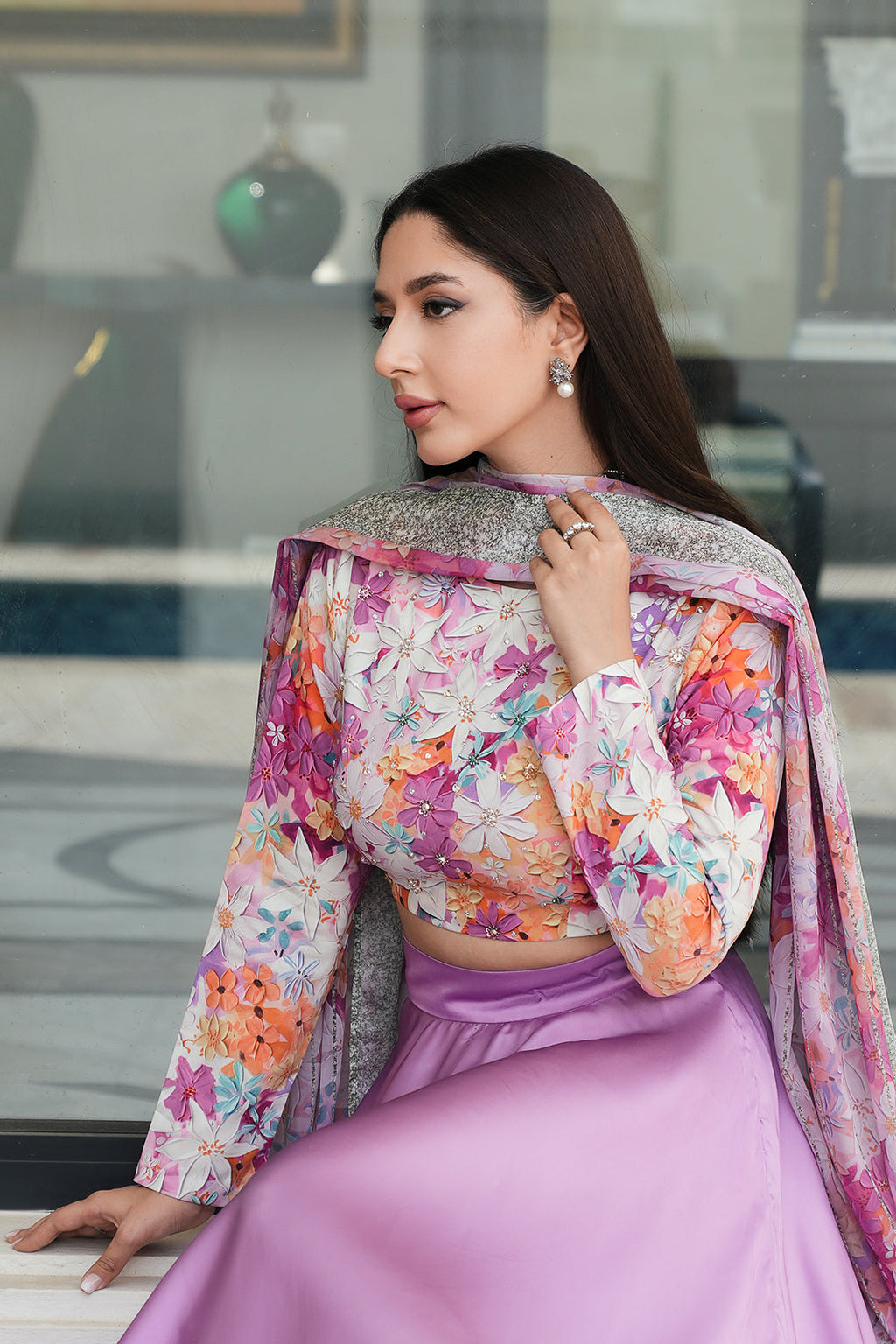 Silk 3PC Digital Printed-872
