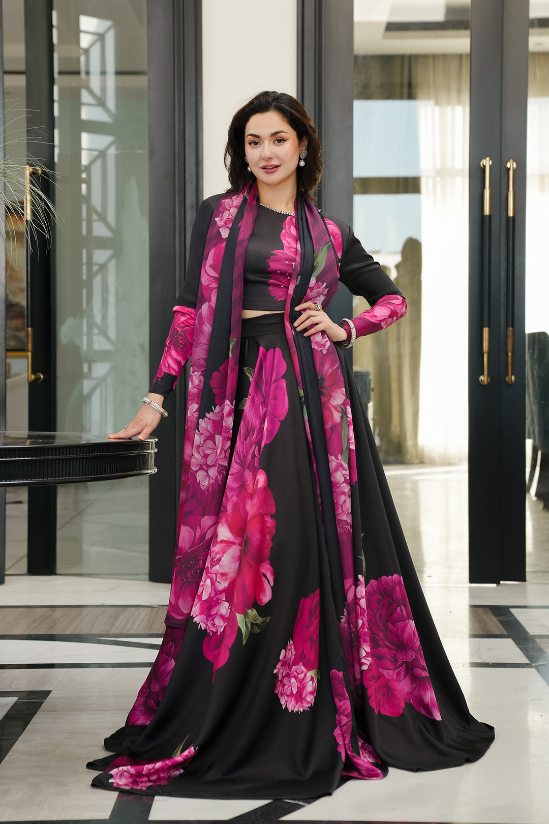 LULUSAR Silk 3PC Digital Printed-871