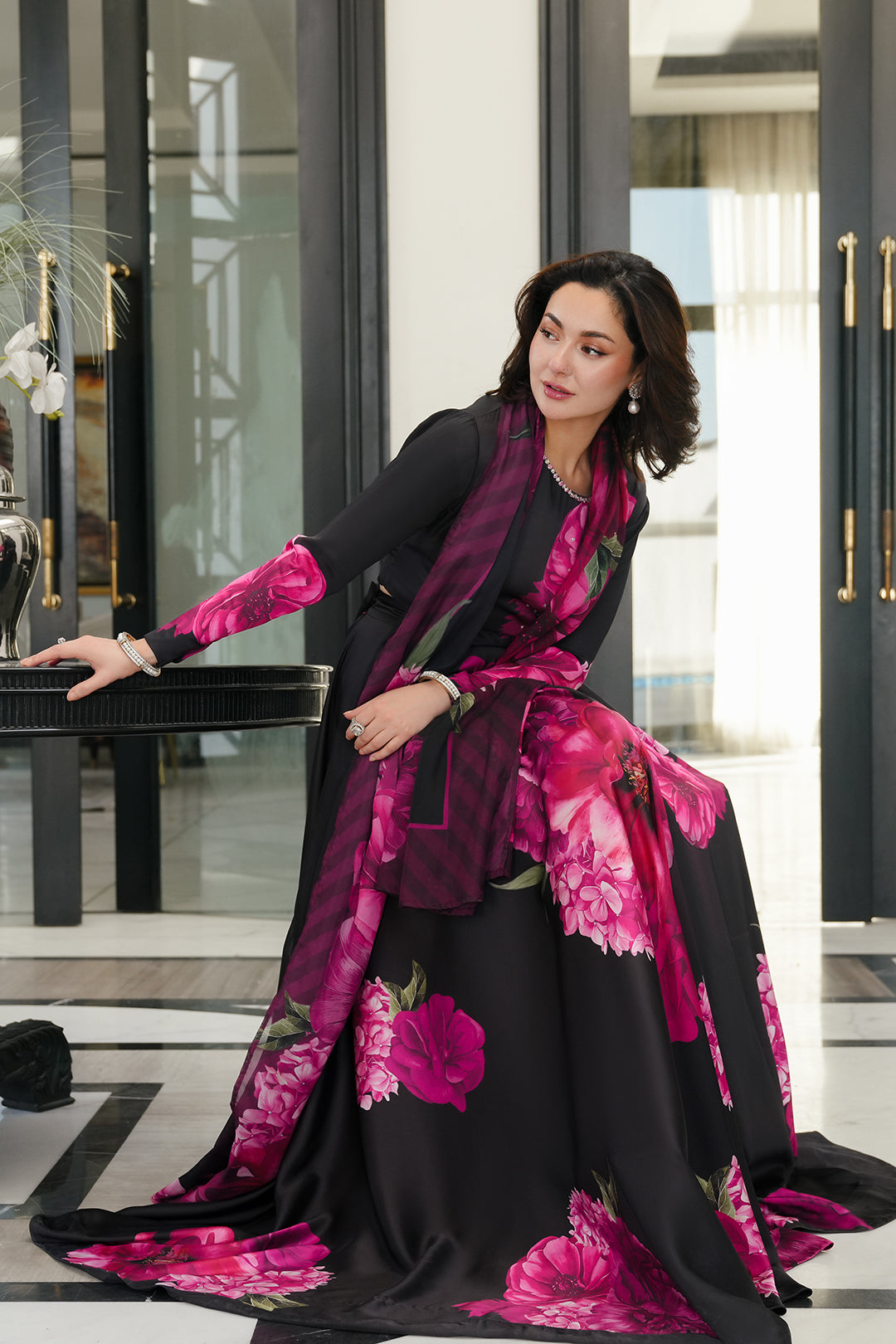 LULUSAR Silk 3PC Digital Printed-871