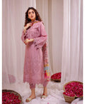 Lawn 3PC Embroidered With Digital Printed Jacquard Dupatta - 5125