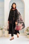 Lawn-3PC Embroidered with Digital Printed Jacquard Dupatta-5074
