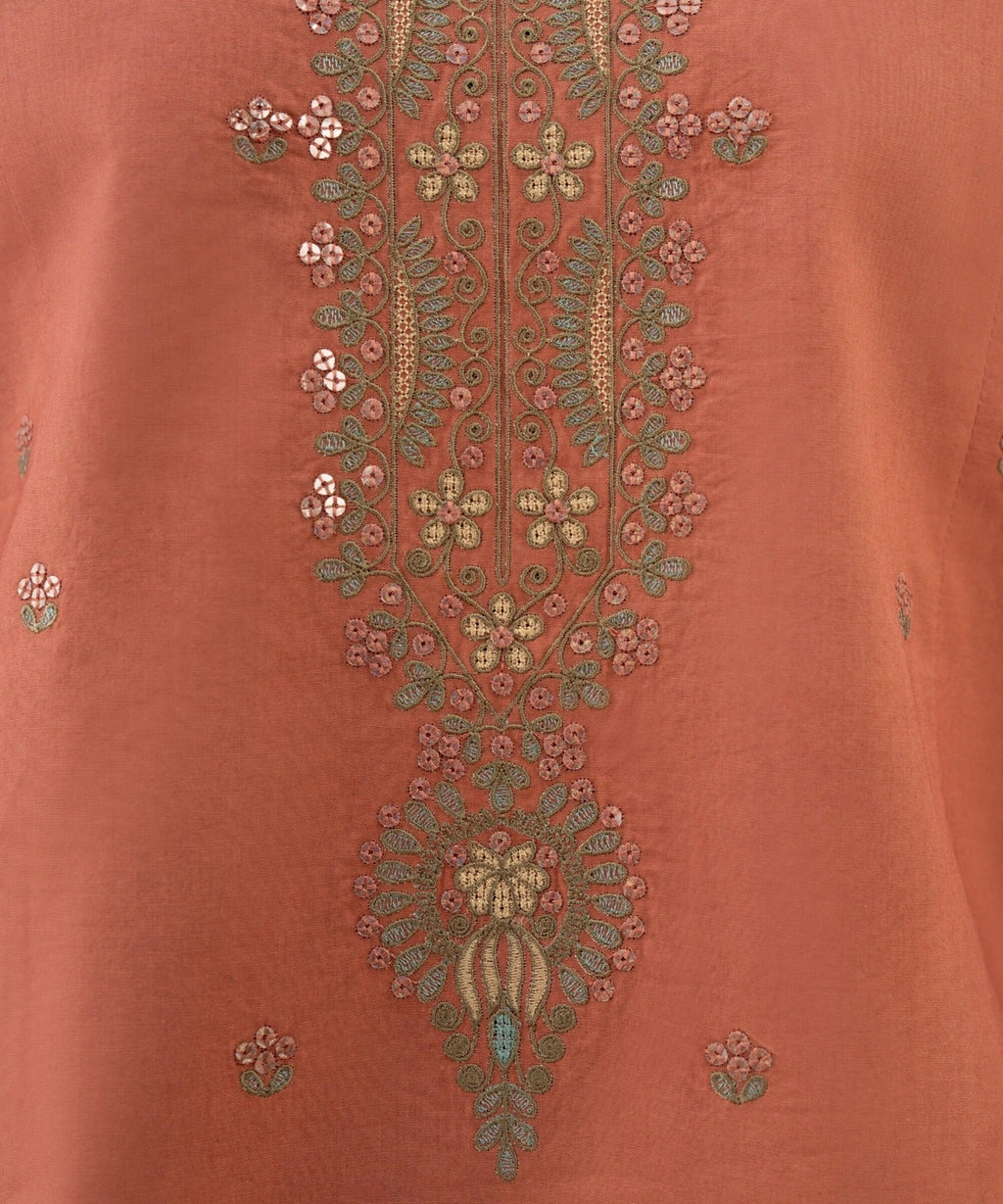 Lawn 3PC Embroidered Shirt with Digital Printed Jacquard Dupatta-5194