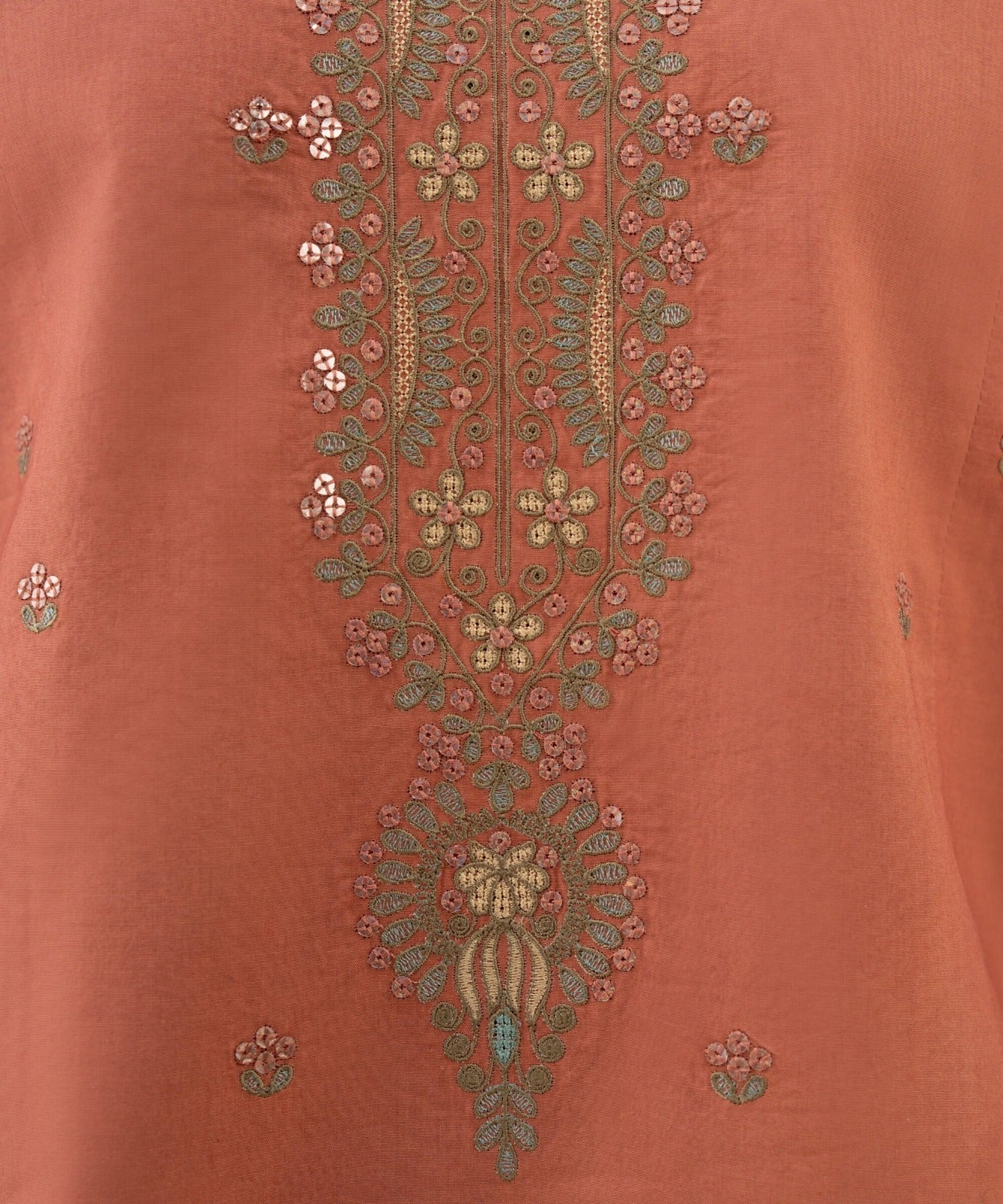 Lawn 3PC Embroidered Shirt with Digital Printed Jacquard Dupatta-5194